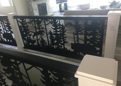 long view of the house construction project of tlb builder home interior